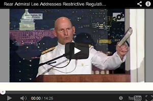 Rear Admiral Lee speaks out about religious freedom in the military