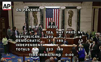 Announcement of the House Vote on the Border Bill