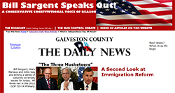 July 15th Column in the Galveston Daily News, a followup to Immigration Reform