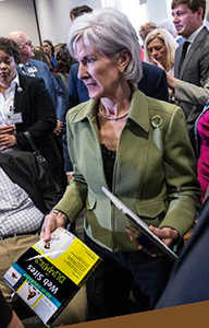 HSS Secretary Sebelius was given a copy of Websites for Dummies by State Senator Kelsey in TN