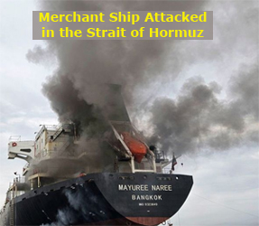 Bangkok ship attacked by Iranians