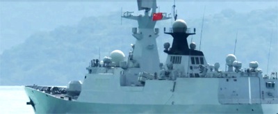 Chinese Warships suddenly appear off the Austrailia and conduct  livefire exercises