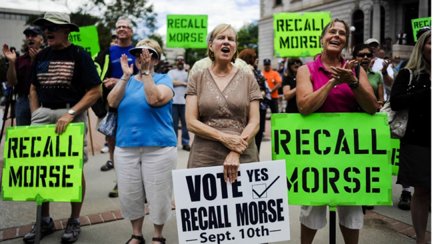 Recall Election Electioneering
