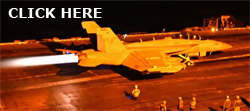 Electronic Countermeasures Growler night launch from  CVA-73