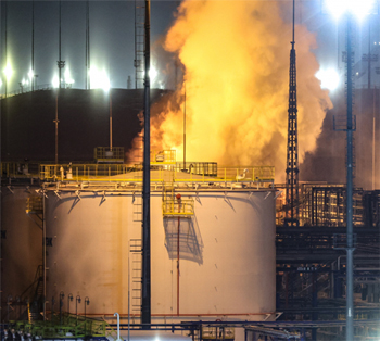 Leningrad Terminal attacked by Ukraine