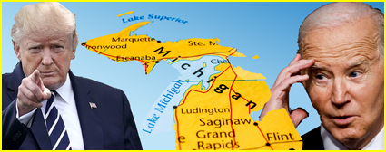 Biden may be introuble in Michigan over the Isreali-Hamas conflct