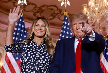 Mr. and Mrs. Donald Trump