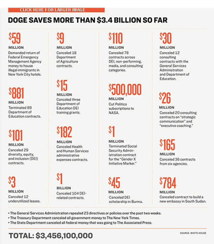 DOGE-Musk finds federal money wasted