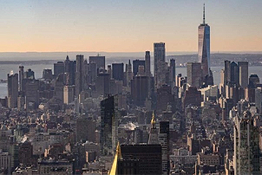 Skyline of New York City where businesses say they won't invest given the treatment of Trump