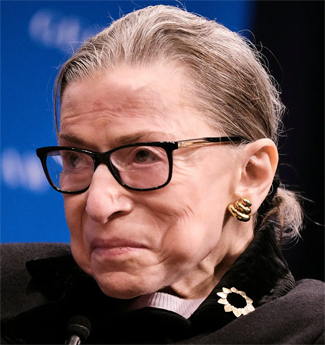 Former SCOTUS justice Ginsburg