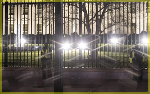White House under seige by protestors